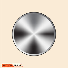 Metal iron icon design vector graphic of template, sign and symbol, line style