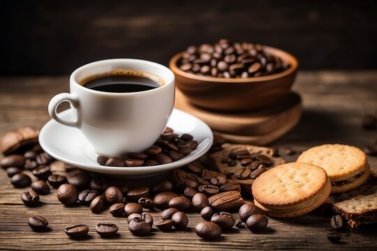 new beautiful best selling professional business trending high resolution well focused clear picture of cup of coffee with beans
