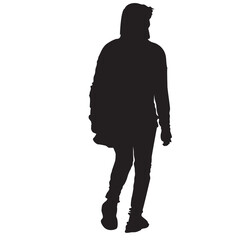 silhouette of a person