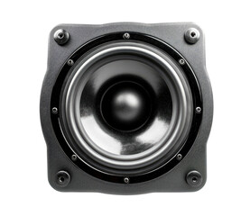 Sound speaker isolated on transparent background