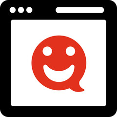 Obraz premium Smiley feedback