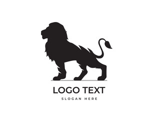 Lion logo template design