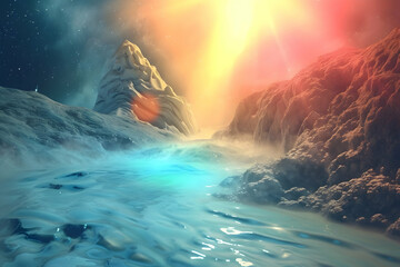 Naklejka premium wide open spaces