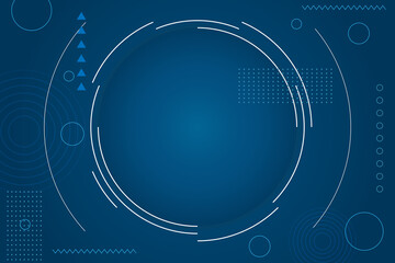 Blue Geometry: Wallpaper Backgrounds for Graphic Design Projects