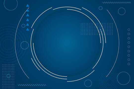 Blue Geometry: Wallpaper Backgrounds for Graphic Design Projects