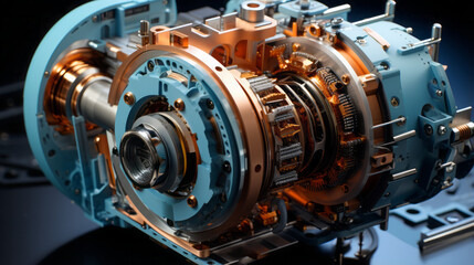 Revolutionizing the Manufacturing World: Cutting-edge Equipment, Industrial Machinery, and High-tech Engine Power, generative AI