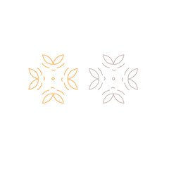 Spa Wellness Meditation Ayurveda Holistic Healing Resort Sign Symbol Logo