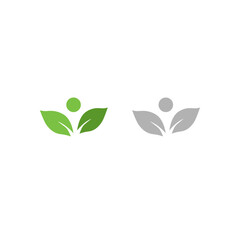 NATURAL PRODUCT ORGANIC FARMING SIGN SYMBOL LOGO VECTOR