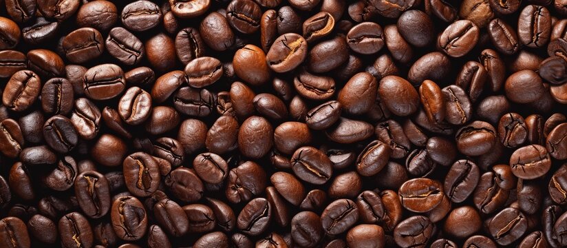 Exquisite Coffee Beans Seamless Background Pattern
