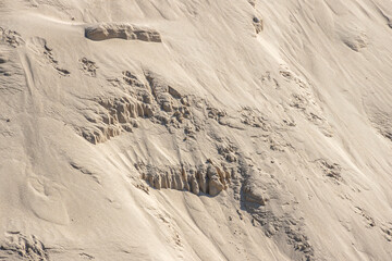 流砂の模様　Photo of quicksand hill pattern
