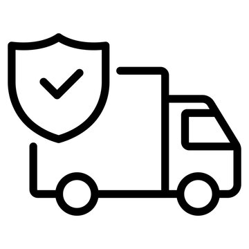 recommend clip art: delivery protection icon