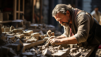 Crafting with Wood: Empowering Skills of Skilled Workers in Various Industries, Construction, Cooking, and More!, generative AI