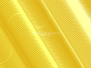 Luxury background, with abstract gold lines pattern.