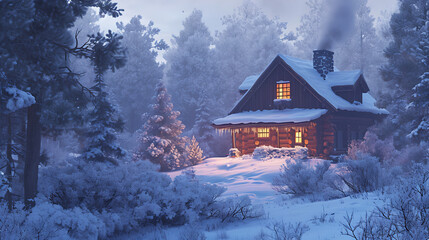House in the Winter