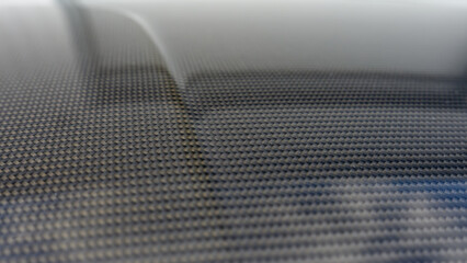 Close up of carbon fibre roof