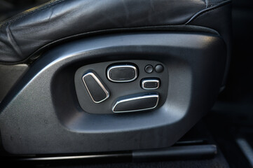 Prestige  car seat adjustment controls