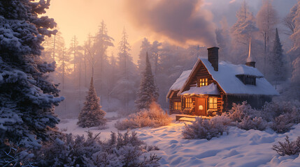 House in the Winter