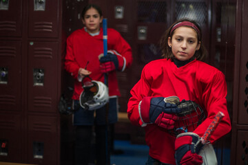 11 year female hockey player