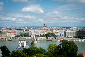 Fototapeta premium Landmarks in and around Budapest, Hungary