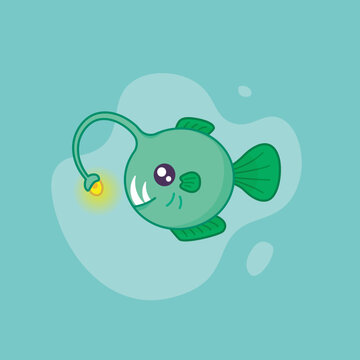 Humpback anglerfish logo