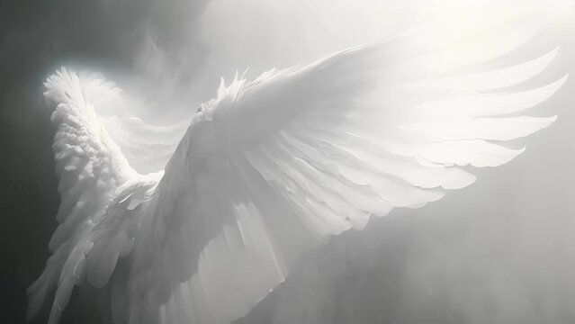 In the midst of a tumultuous dream a divine angelic presence appears offering guidance and protection against the forces of darkness.