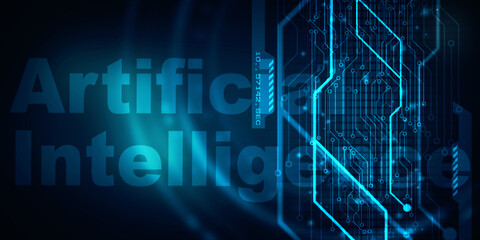 2d rendering Artificial Intelligence (AI) concept