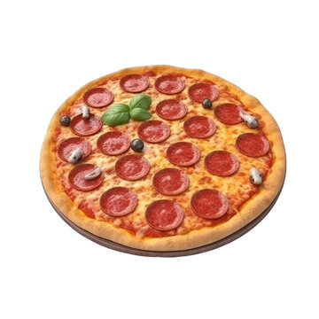 Pizza PNG Cutout, Generative AI