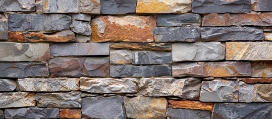 Exquisite Decorative Stone and Brick Wall Texture - A Blend of Texture, Decorative Stone and Brick Wall Creates a Striking Visual Aesthetic