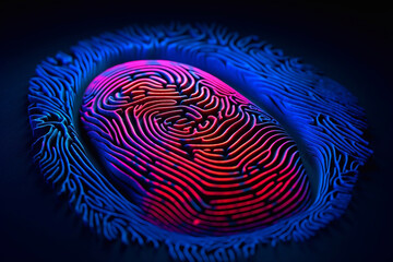 Fingerprint. Identity verification. Protection of personal data. Fingerprint unlocking.
