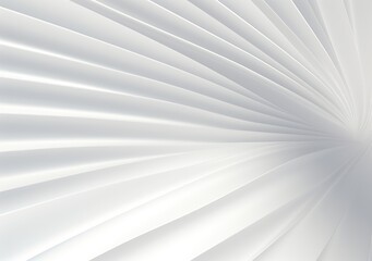 White abstract background with curved lines. 3d rendering, 3d illustration.