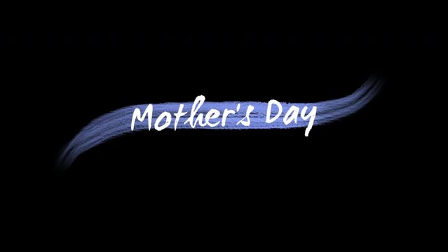 A beautiful, elegant blue wave design with Mother's Day in white letters. Its simplicity and versatility make it perfect for various products
