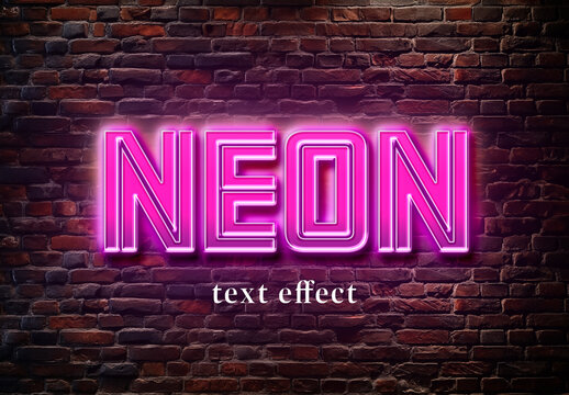 Neon Text Effect