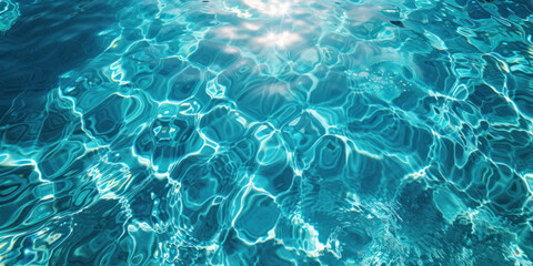 Water blue water background
