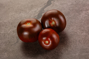 Organic natural juicy Kumato tomato
