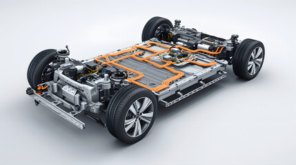 Electric Vehicle Powertrain and Battery System