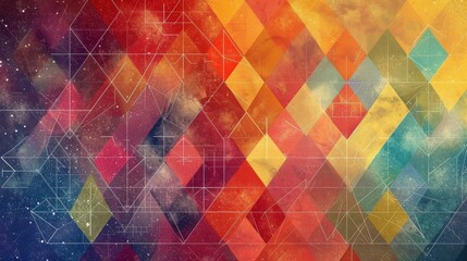 Amazing geometric patterns wallpaper