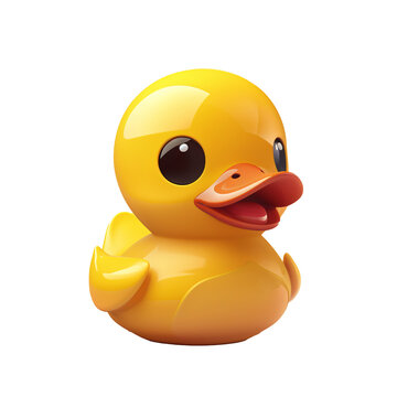 a yellow rubber ducky toy