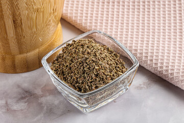Anise sseds aroma in the bowl