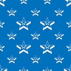 Fototapeta premium Star Icon Seamless Pattern M_2204002