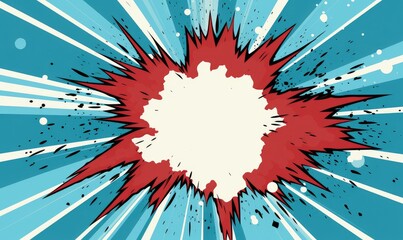 Explosive Creativity: A Colorful Comic-Style Bang Unleashes Dynamic Fun - Generative AI
