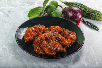 Chinese cuisine - Chicken manchurian gravy