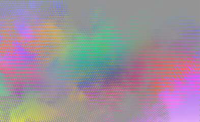 Vector abstract opalescent halftone background with neon pink,  90s style. Soft gradients and pastel tones create a vibrant, modern look. iridescent cyberpunk nostalgic texture.