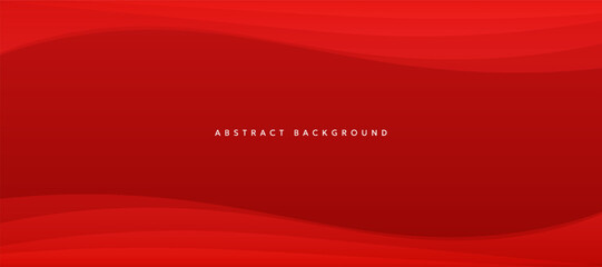 Red gradient curve geometric abstract background