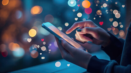 asian man using smart phone,Social media concept