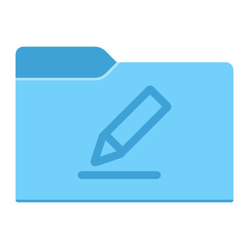 Pencil Folder Icon