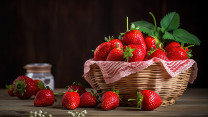 fresh strawberry  fruit