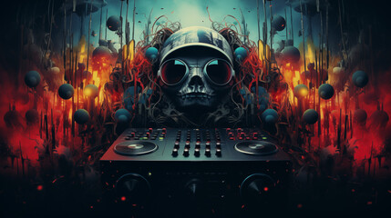 dubstep edm electronic music area visualisation