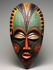 African Tribal Mask Designs: Captivating Stream Brook Art and Tribal Water Sources