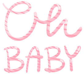 Oh Baby, Baby shower message