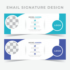 Email signature , business and corporate design
